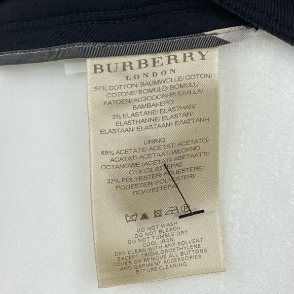 Burberry London Women's Black Minimalist Straight‎ Boss Career Skirt IT 38/W29 - Picture 10 of 13